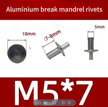 Knock-type Expansion Aluminum Alloy Rivets