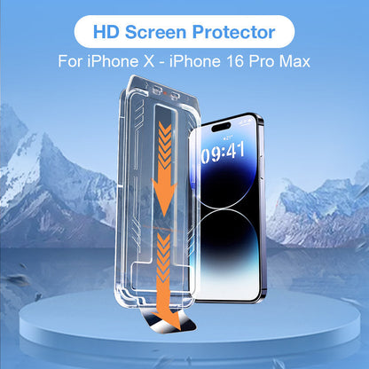 ⏰ÚLTIMO DÍA - 50% de descuento⏰Vidrio Templado Antiespía para iPhone - Sin Burbujas ni Polvo (Disponible en HD)