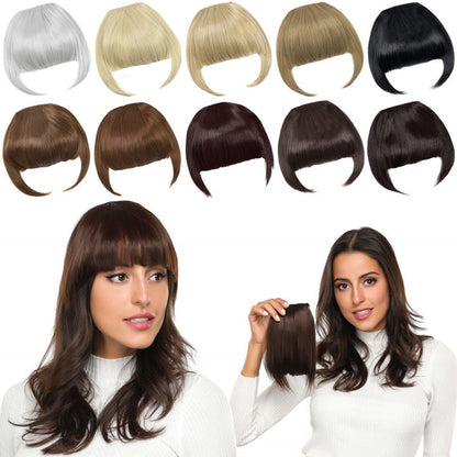 🔥50% Off🔥Seamless 3D Clip-In Bangs Hair Extensions(Amazon Upgraded Product)