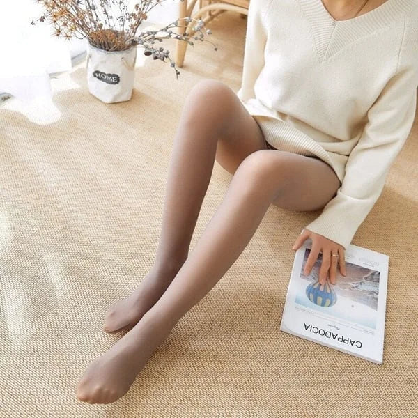 💖Pre-New Year Sale 49% Off🎄Flawless Legs Fake Translucent Warm Tights