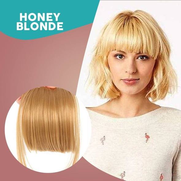 🔥50% Off🔥Seamless 3D Clip-In Bangs Hair Extensions(Amazon Upgraded Product)