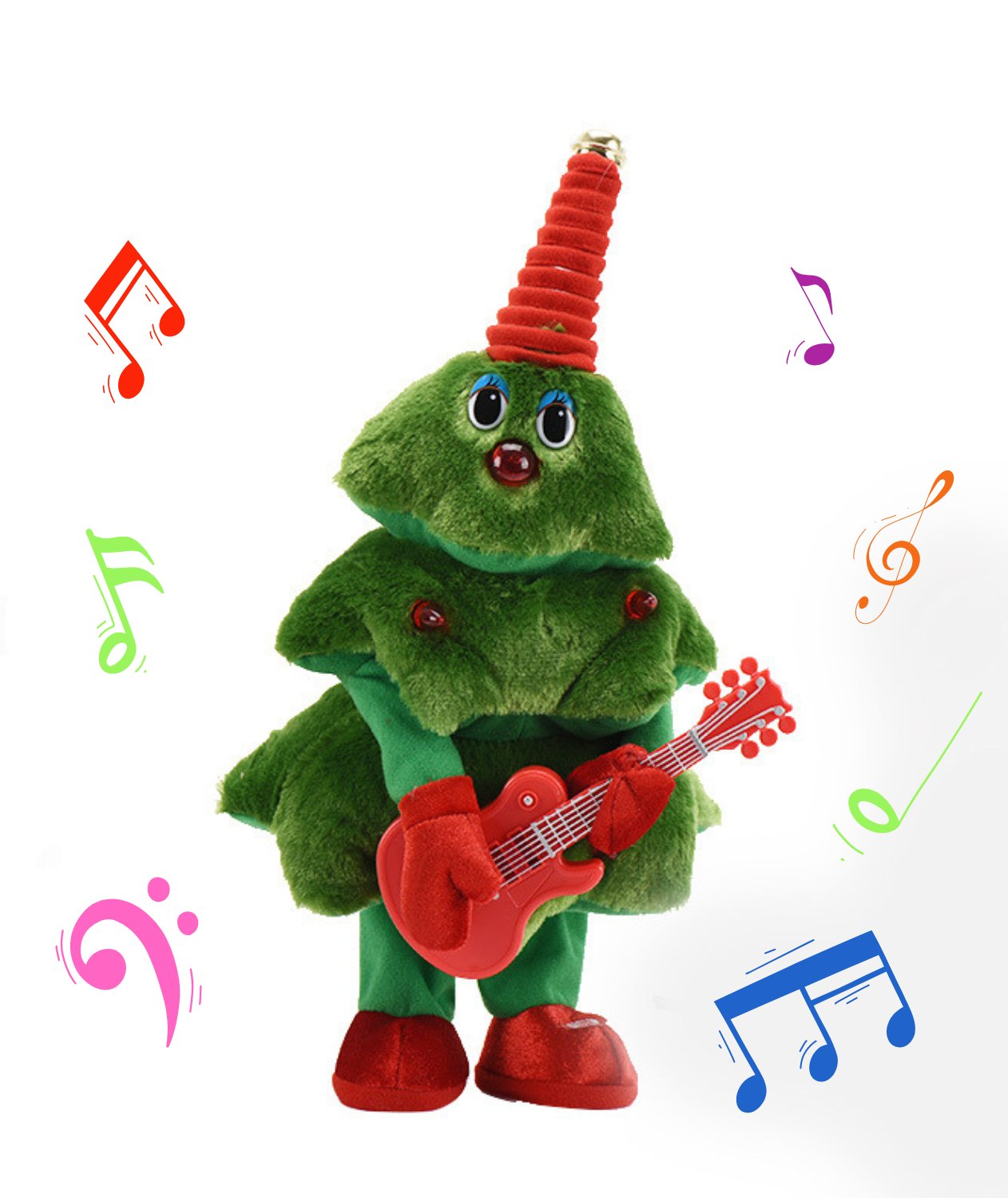 🎅Early Xmas Sales - 50% OFF🎄🎵Singing & Dancing Christmas Tree Toy🎸🎷