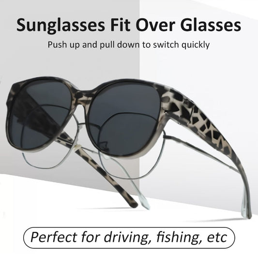 ✨️Hot Sale 50% OFF - 💕UV400 Protection Fit Over Glasses Sunglasses