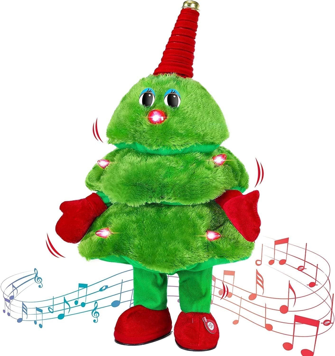 🎅Early Xmas Sales - 50% OFF🎄🎵Singing & Dancing Christmas Tree Toy🎸🎷