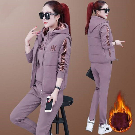 🔥Hot Sale 50% OFF🔥Women's Winter Warm Three-Piece Suit