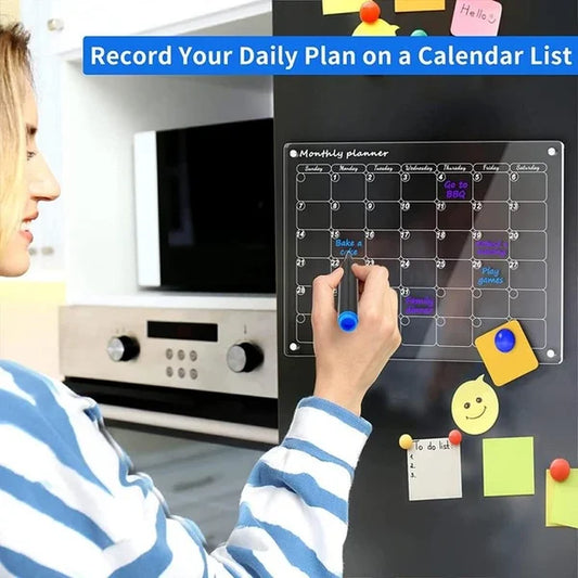 💥Limited time 50% off🔥Magnetic Schedule Planner For Fridge【Permanently Reusable】