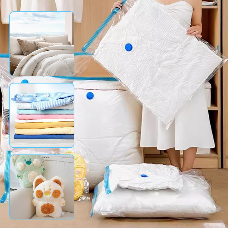 Household Vacuum Storage Bag & Pump for Comforter & Clothing