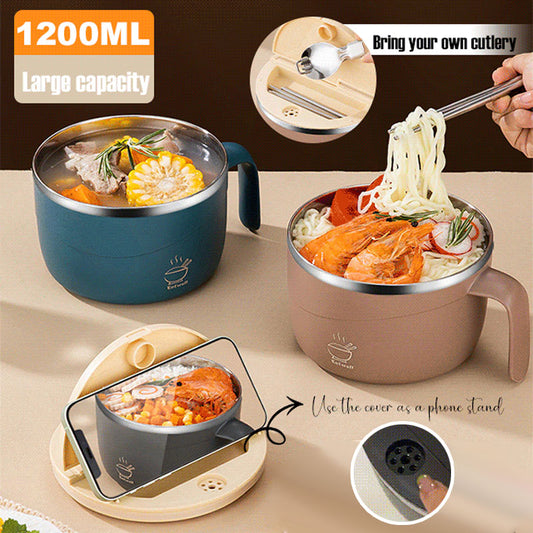 Special Offer 304 Stainless Steel Insulated Ramen Bowl