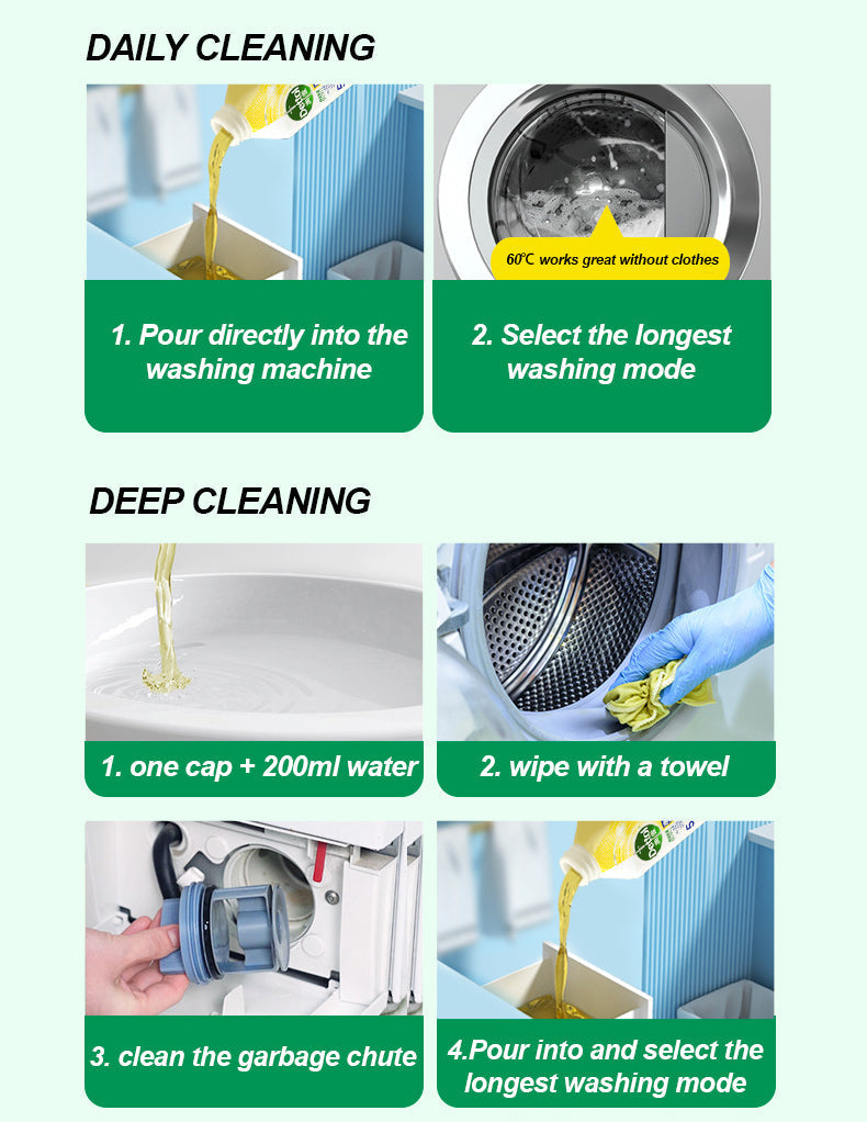 Limited Time Offer Anti Bacterial Liquid Washing Machine Cleaner