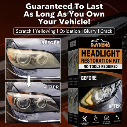 💥Limited time 50% off🔥Car Headlight Lens Restoration Kit