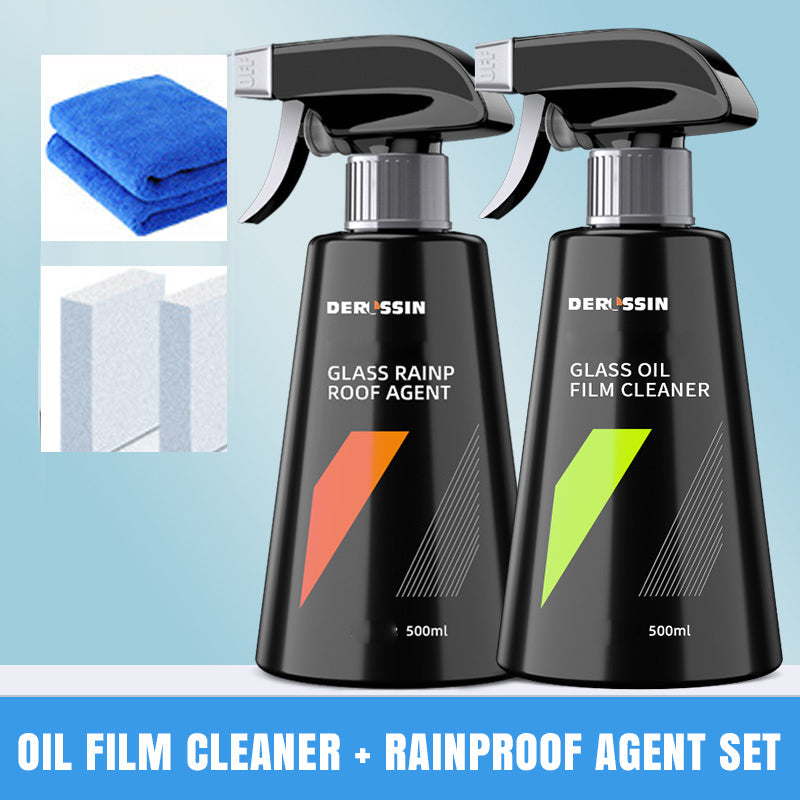 Car Glass Oil Film Cleaner & Rainproof Agent & Anti-Fog Agent