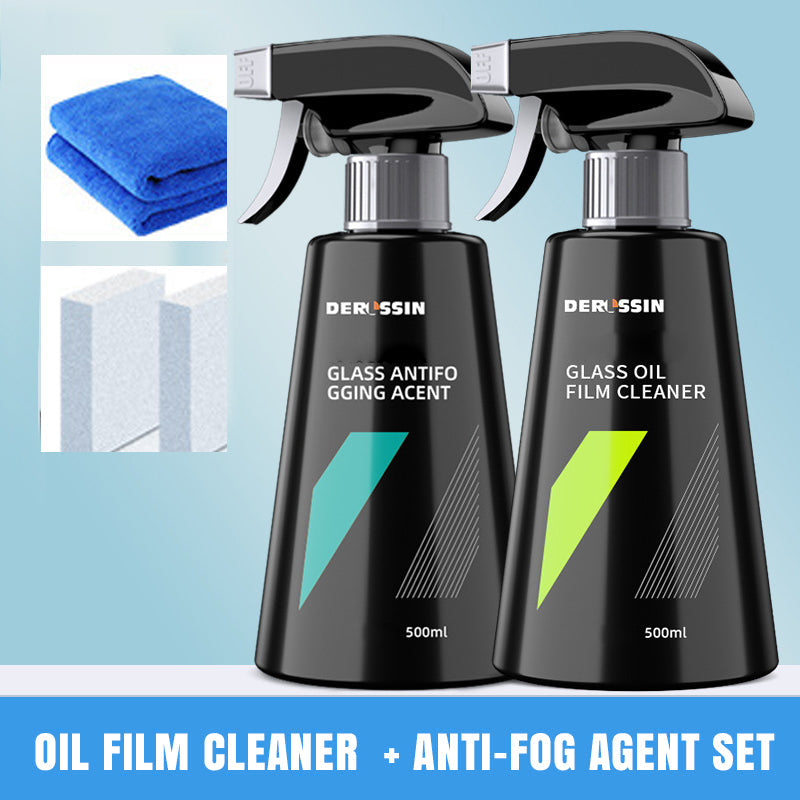 Car Glass Oil Film Cleaner & Rainproof Agent & Anti-Fog Agent