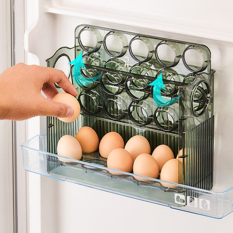 💥50% OFF🥚Automatic flip egg storage box