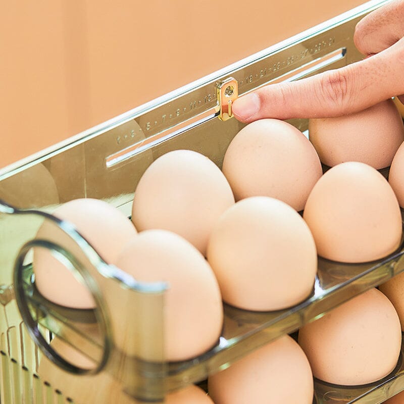 💥50% OFF🥚Automatic flip egg storage box