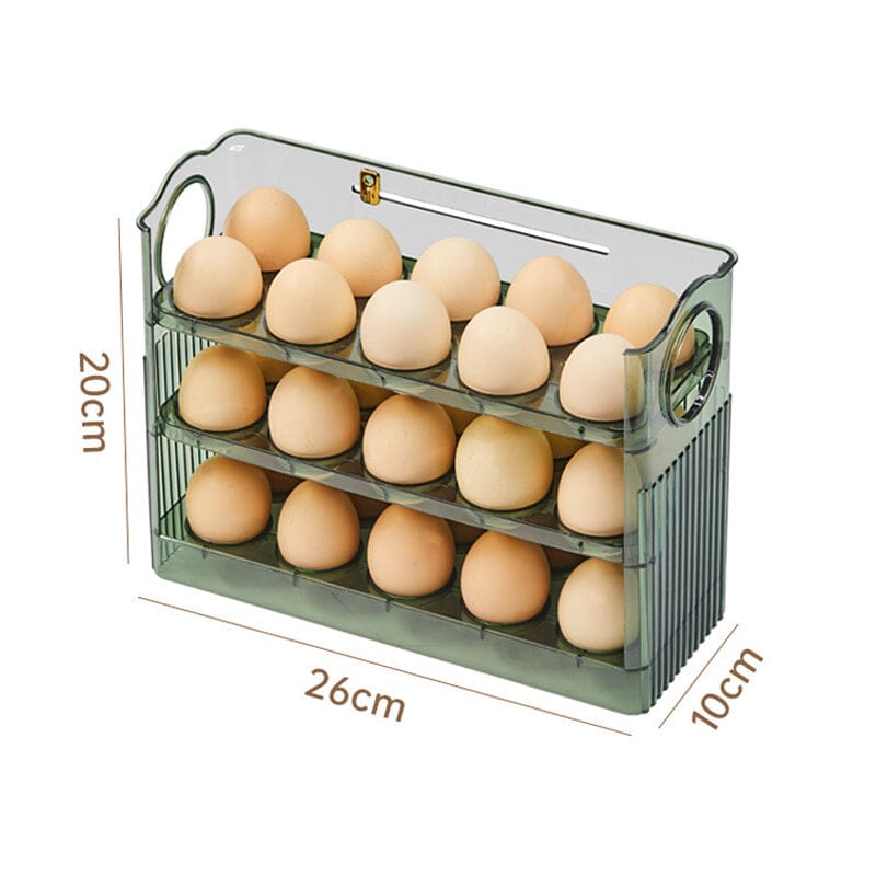 💥50% OFF🥚Automatic flip egg storage box