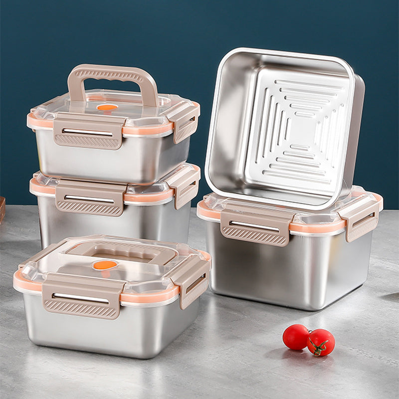 🔥Hot Sale🔥Portable Stainless Steel Crisper Box