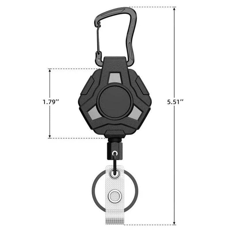 Heavy Duty Retractable Keychain