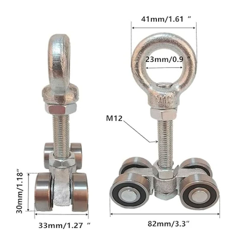 🔥Taller Strut Channel Trolley Assembly