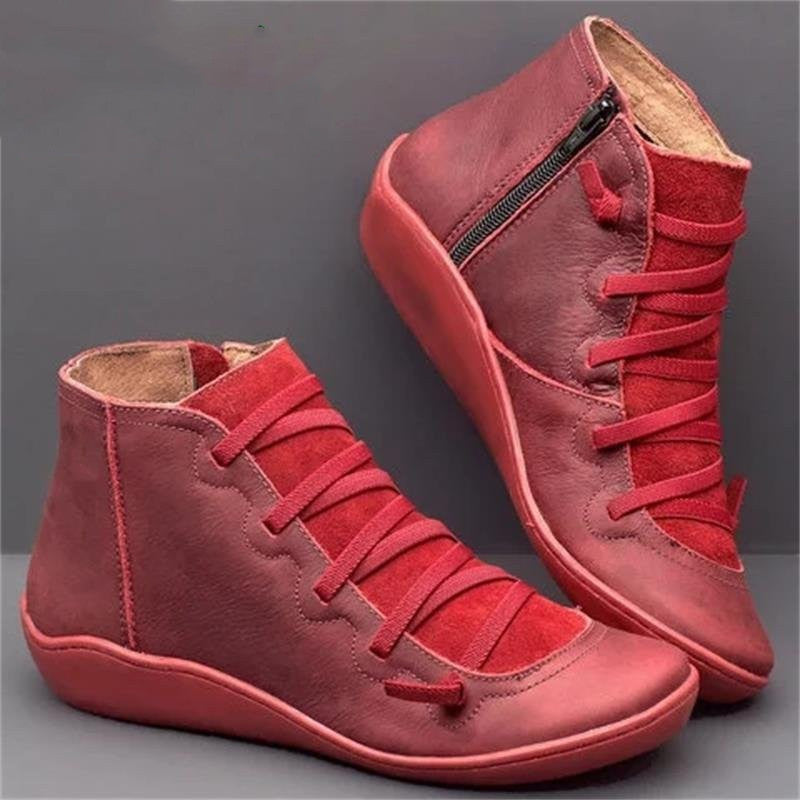 Women Casual Plain All Season Comfortable Arch Support Boots