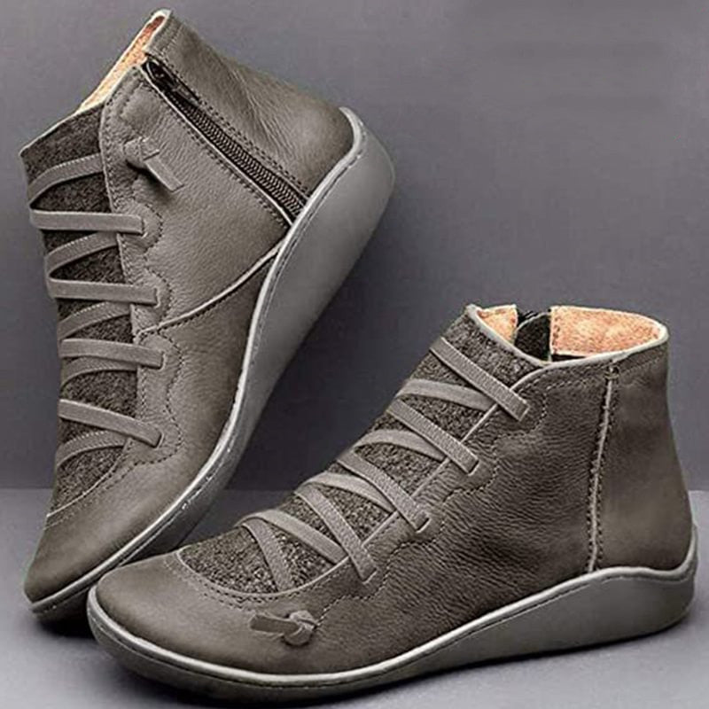 Women Casual Plain All Season Comfortable Arch Support Boots