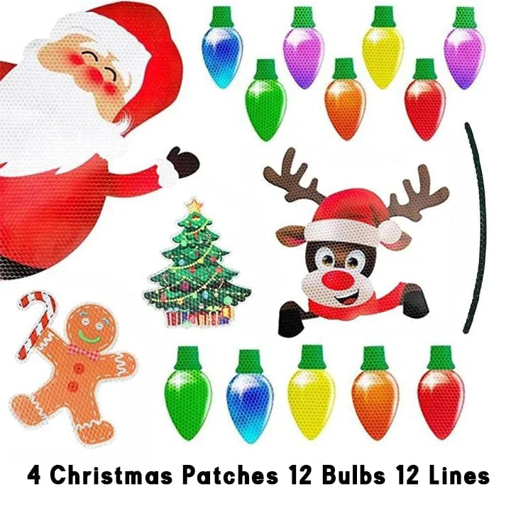 🔥🎅Xmas Sales - 50% OFF🎄🔥Reflective Light Bulb Magnet Decorations