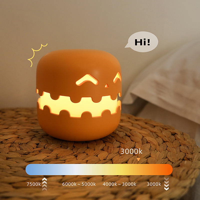 Halloween Creative Pumpkin Dimming Timer Night Light