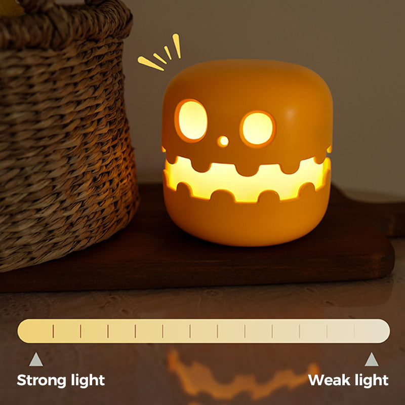 Halloween Creative Pumpkin Dimming Timer Night Light