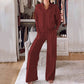 ✨Time Limit-50% OFF Women's casual fashion set 💕(top + trousers)
