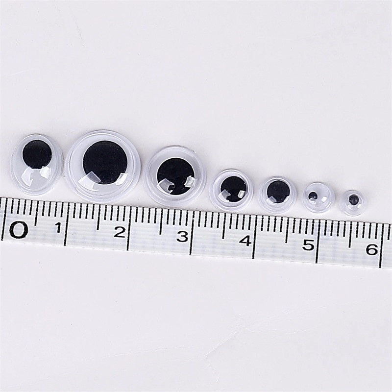 730PCS/1500PCS Self Adhesive Wiggle Eyes for Crafts