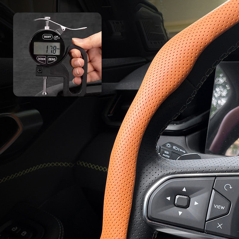 🖤Black Friday Sale🚗Breathable Non-Slip Ultra-Thin Steering Wheel Cover