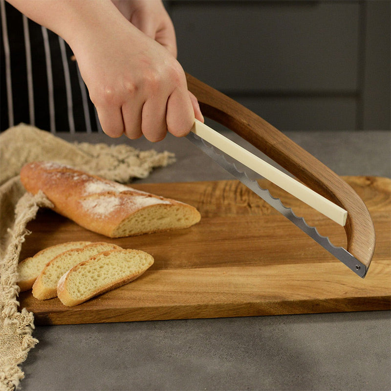 🔥🎅Xmas Sales - 50% OFF🎄🔥Homemade Bread & Toast Cutter Knife