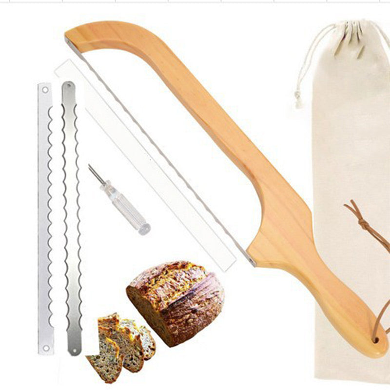 🔥🎅Xmas Sales - 50% OFF🎄🔥Homemade Bread & Toast Cutter Knife