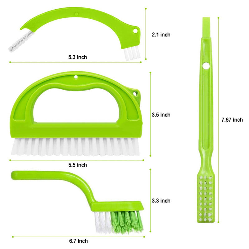 Crevice Gap Cleaning Brush Tool Set