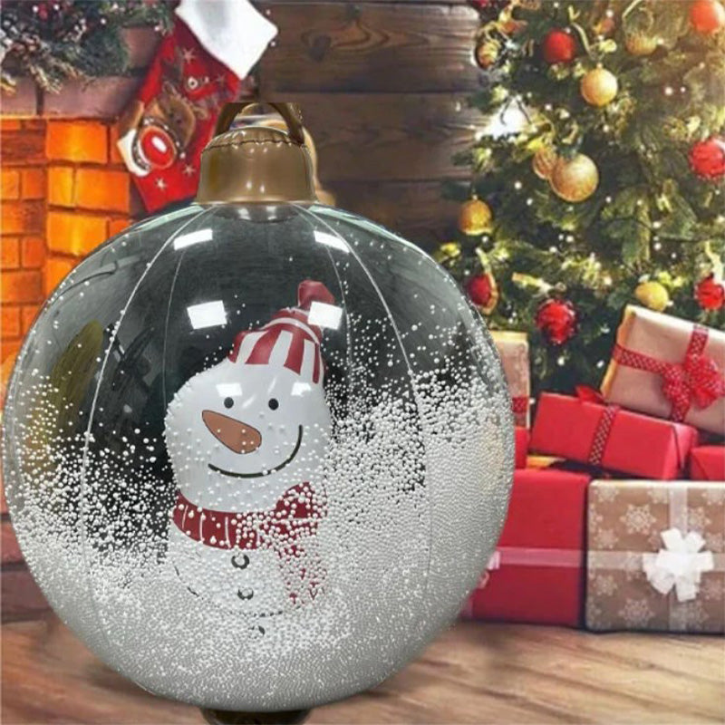 Outdoor Christmas PVC inflatable Decorated Ball