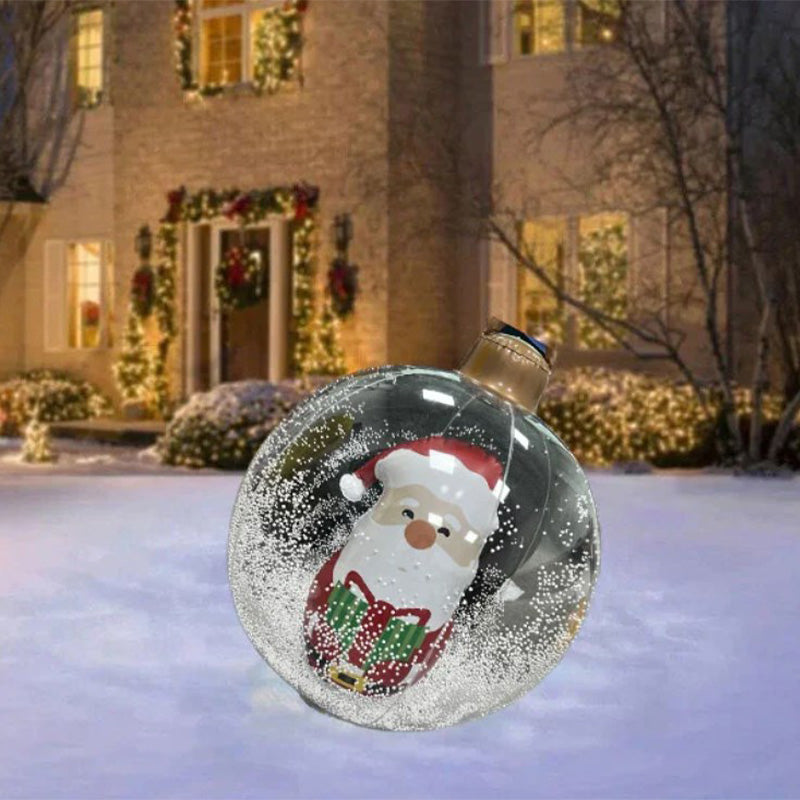 Outdoor Christmas PVC inflatable Decorated Ball