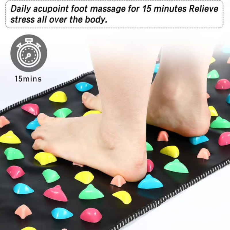 🎅Early Xmas Sales - 50% OFF🎄Comfortable Acupressure Foot Massage Mat for Relaxation