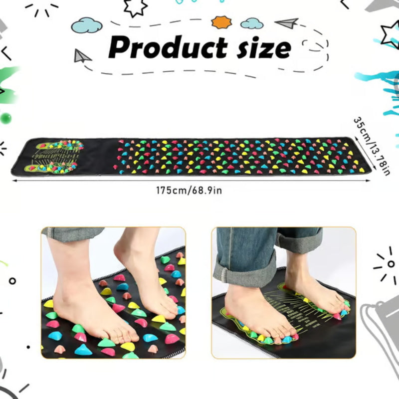 🎅Early Xmas Sales - 50% OFF🎄Comfortable Acupressure Foot Massage Mat for Relaxation