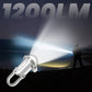 🔥Oferta especial🔥Linterna mini llavero superbrillante de 1200 lúmenes resistente al agua