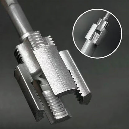 Kit de Rosca para Tuberías de PVC – Herramienta para Cortar Rosca Interna y Externa para Fontanería e Irrigación en Bricolaje