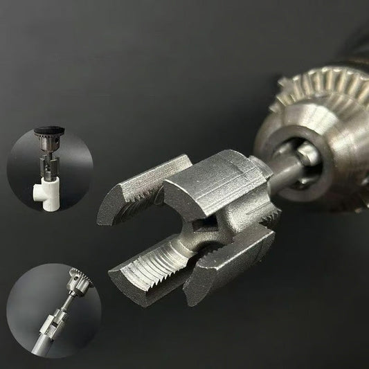 Kit de Rosca para Tuberías de PVC – Herramienta para Cortar Rosca Interna y Externa para Fontanería e Irrigación en Bricolaje
