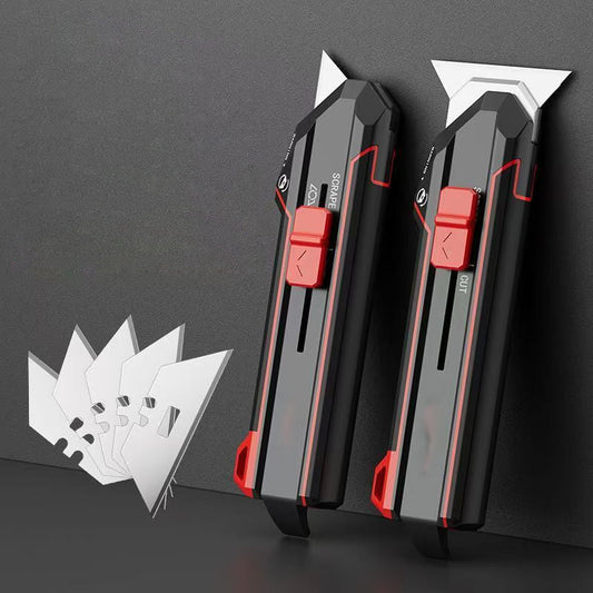 ⏰ÚLTIMO DÍA - 50% de descuento⏰Cuchillo multiusos 2 en 1 para cortar y raspar