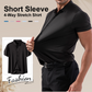 🌴Verano Specials❄️Camisas de Manga Corta para Hombre con Elasticidad en 4 Direcciones