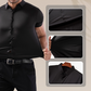 🌴Verano Specials❄️Camisas de Manga Corta para Hombre con Elasticidad en 4 Direcciones